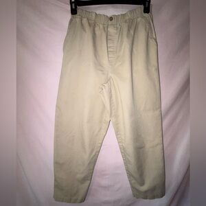 Classic Elements Tan Relaxed Fit Trousers